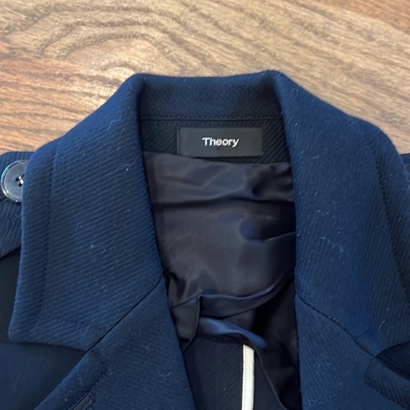 Theory Navy Jacket Size P EUC - Picture 4 of 8